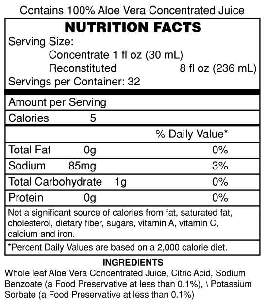 Aloe Master 10X Juice