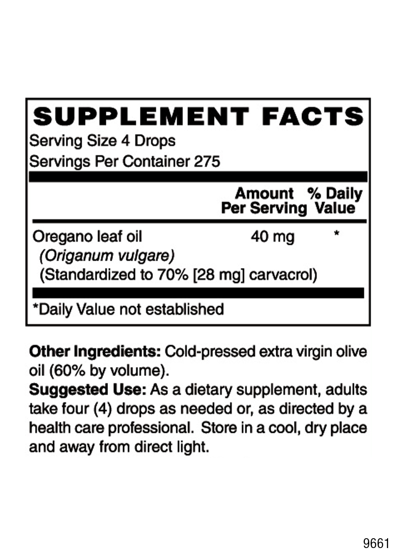Super Strength Oil of Oregano