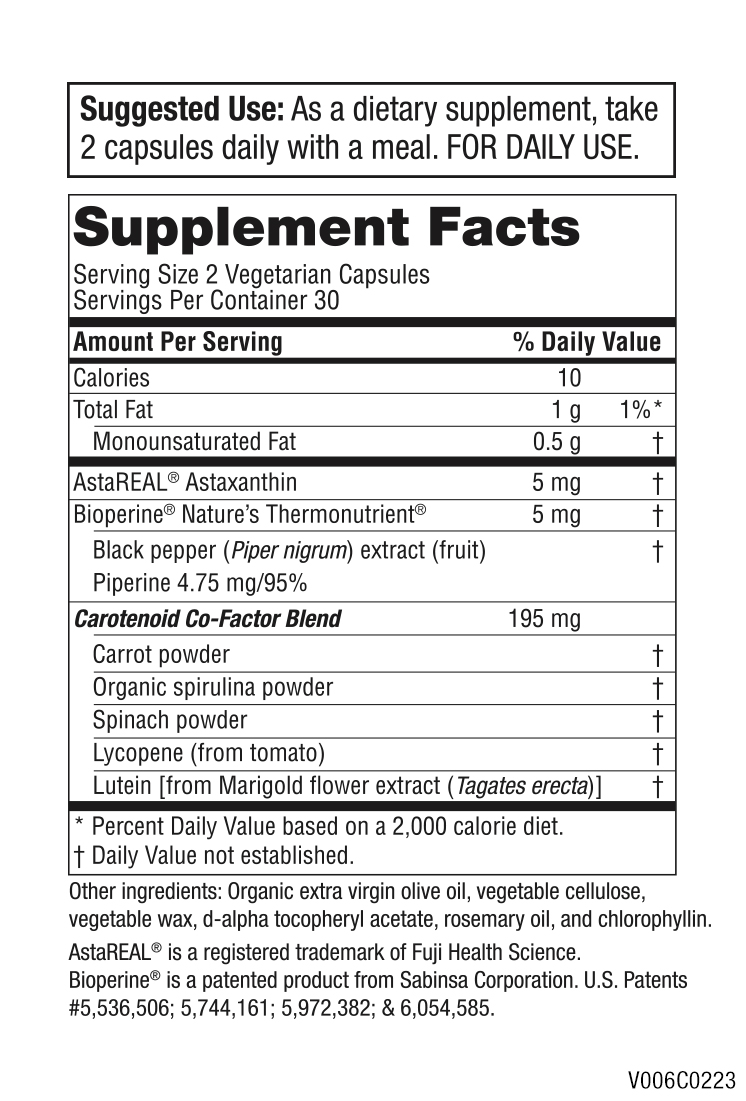 AstaFX<sup>®</sup> Plus - Astaxanthin Super Formula