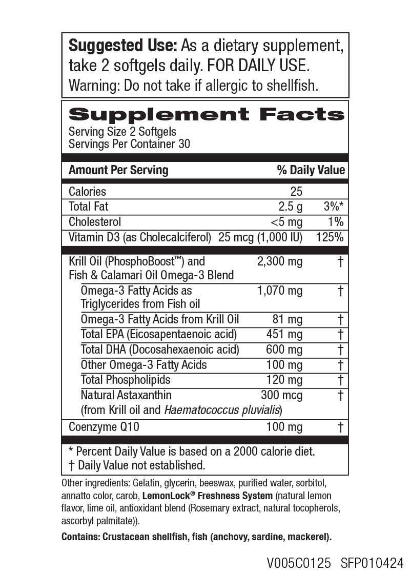 Krill Omega 10X with CoQ10™