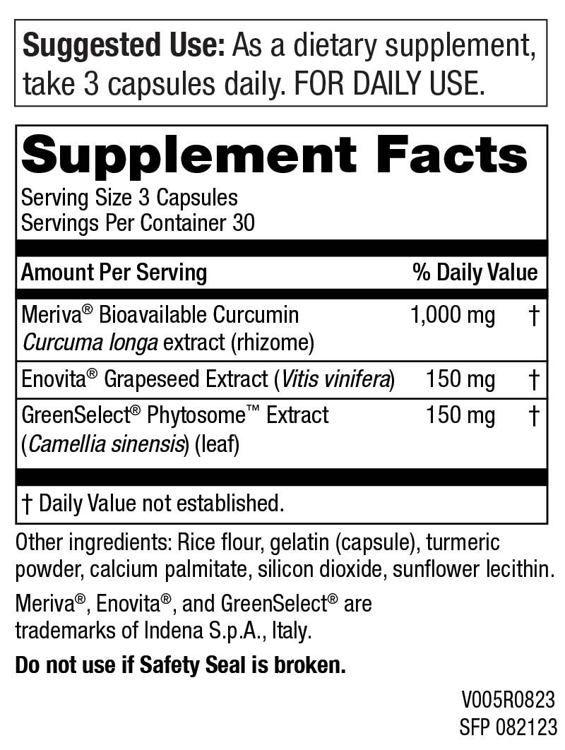 Clinical Curcumin<sup>®</sup> Formula