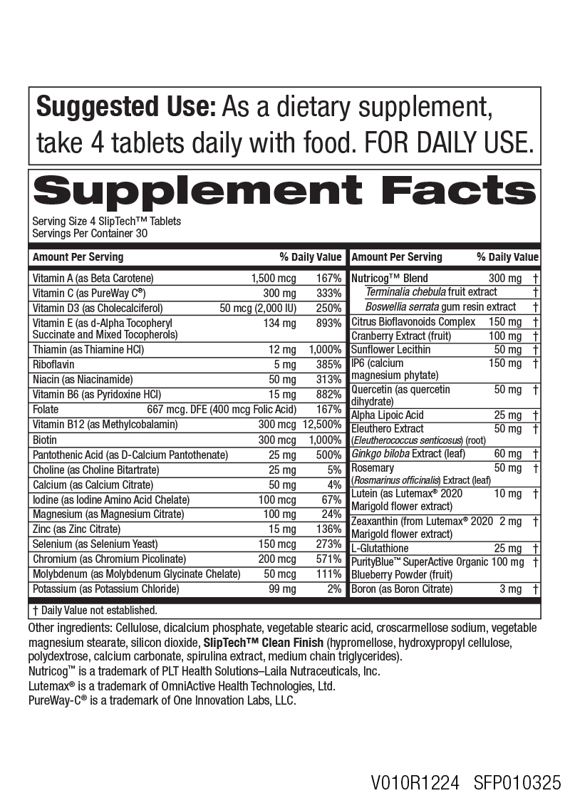 PERFECT MULTI<sup>®</sup> + Elite Mental Clarity Matrix