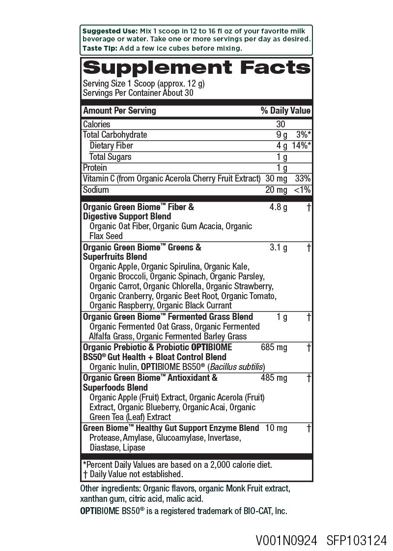 Green Biome™ - Organic Greens + <strong>OPTI</strong>BIOME®