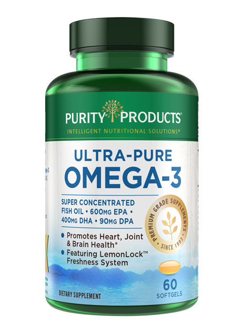 Ultra-Pure Omega-3 Fish Oil with LemonLock<sup>®</sup>