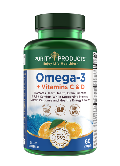 Omega-3 Plus Vitamin C & D