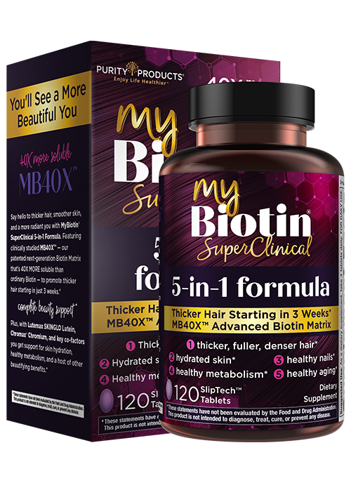 MyBiotin® SuperClinical 5-in-1 Formula with MB40X™