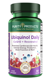 Ubiquinol Daily™ CoQ10 + Resveratrol