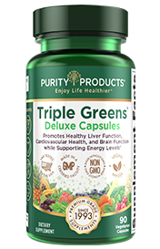 Triple Greens® Deluxe Capsules -- with BroccoRaphanin®